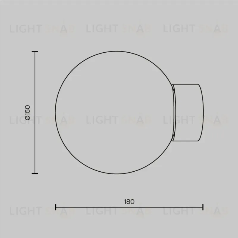 Бра Maytoni MOD321WL-01G1 MOD321WL-01G1