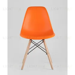 Стул Eames Style DSW оранжевый (разборный каркас) УТ000039885