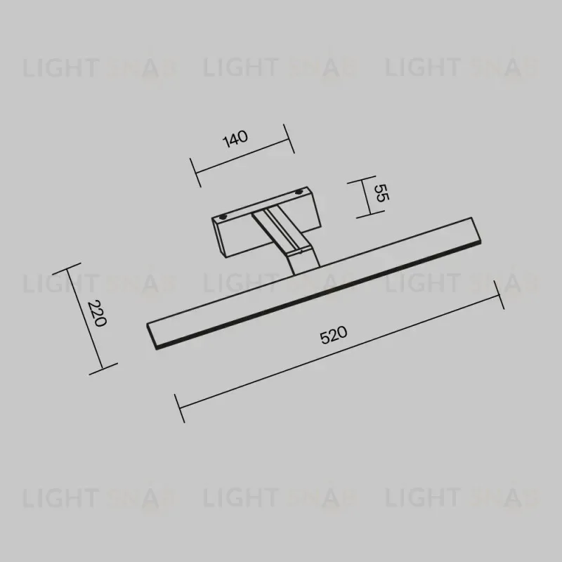 Светильник для картин Maytoni MIR010WL-L12B4K MIR010WL-L12B4K
