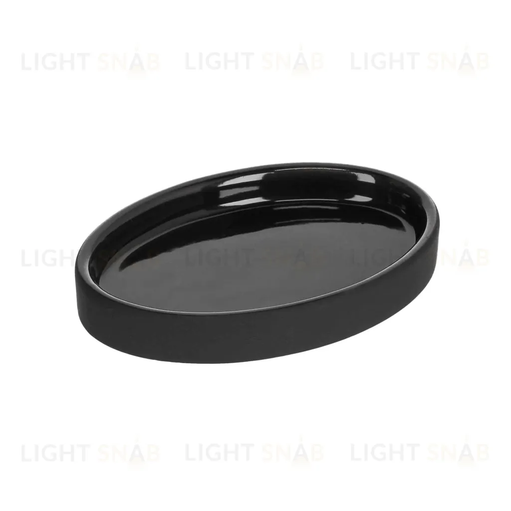 Мыльница Riga черная 101765