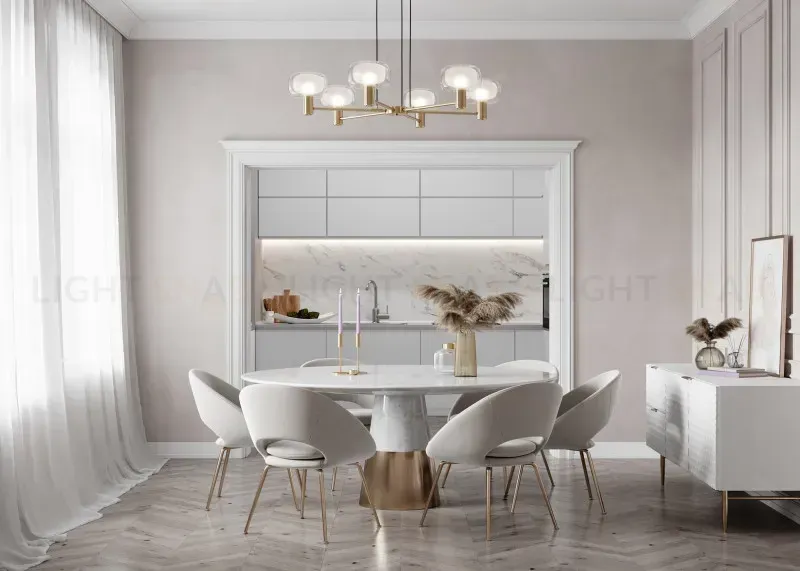 Люстра на штанге Maytoni MOD411PL-06G MOD411PL-06G