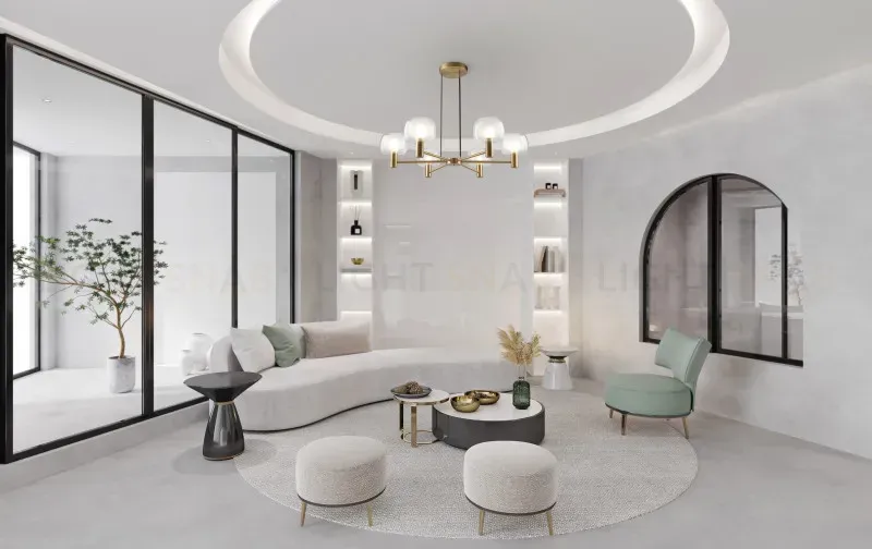 Люстра на штанге Maytoni MOD411PL-06G MOD411PL-06G