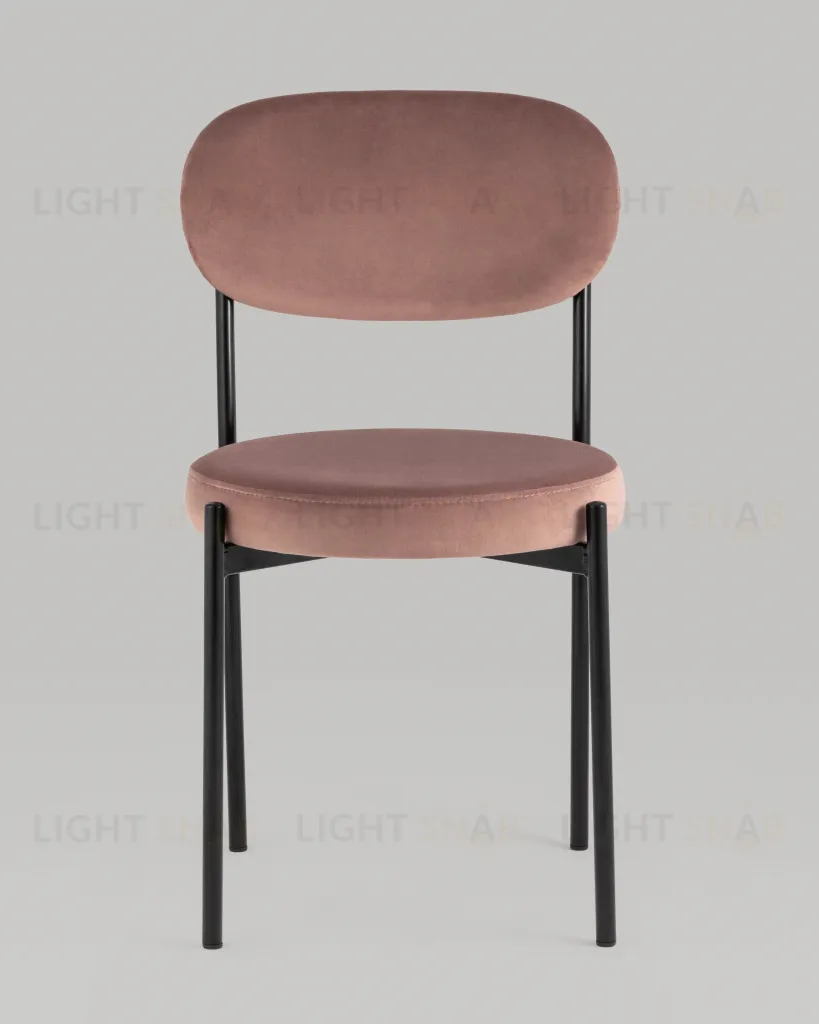 Стул Бриф NEW велюр пыльно-розовый УТ000036503