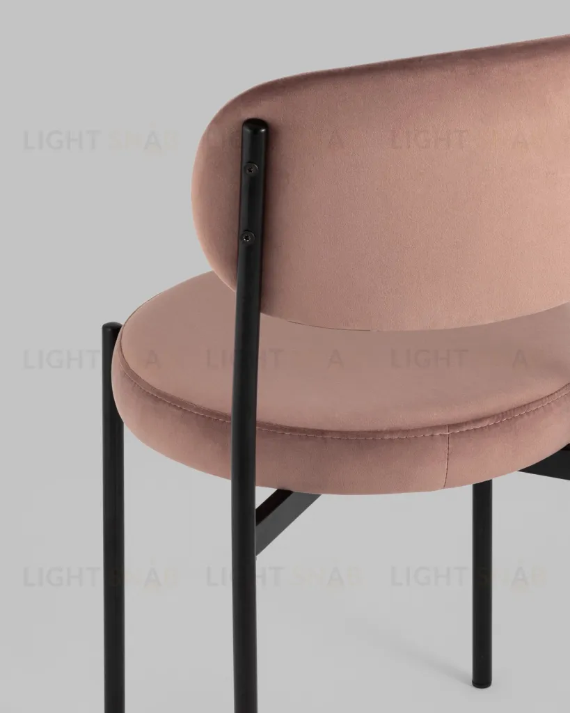 Стул Бриф NEW велюр пыльно-розовый УТ000036503