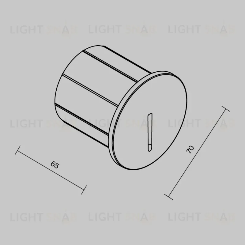 Светильник для ступеней Maytoni O014SL-L3B3K O014SL-L3B3K