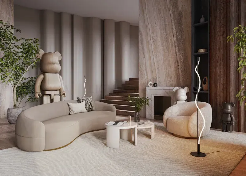 Торшер Maytoni MOD166FL-L15B3K MOD166FL-L15B3K