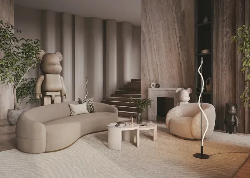 Торшер Maytoni MOD166FL-L15B3K MOD166FL-L15B3K