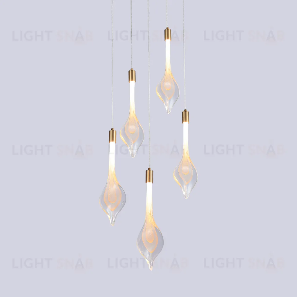 Подвесной светильник P98066-5 antique brass P98066-5 antique brass