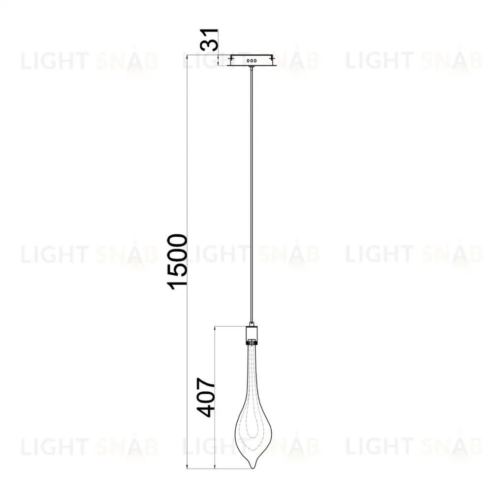 Подвесной светильник P98066-1 antique brass P98066-1 antique brass