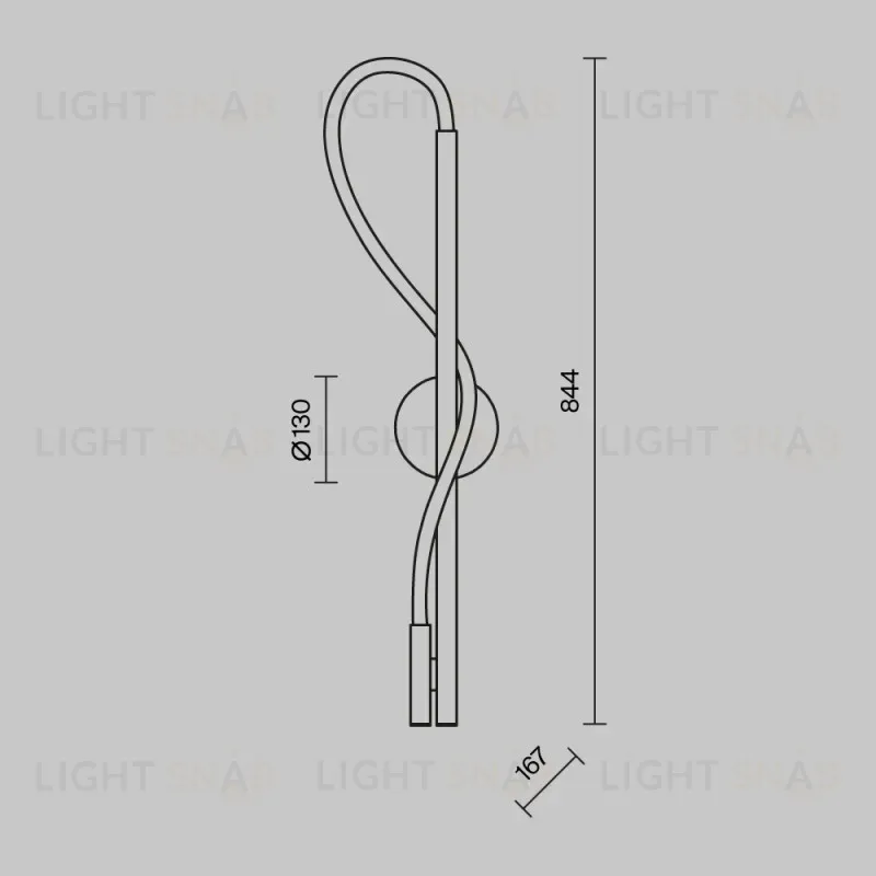 Бра Maytoni MOD166WL-L12G3K MOD166WL-L12G3K