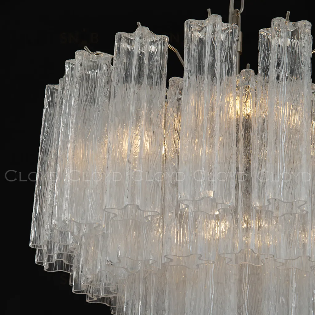  Люстра Cloyd ANNO-D C7 / Ø58 см - хром - прозрачн.стекло (арт.11650)  11650