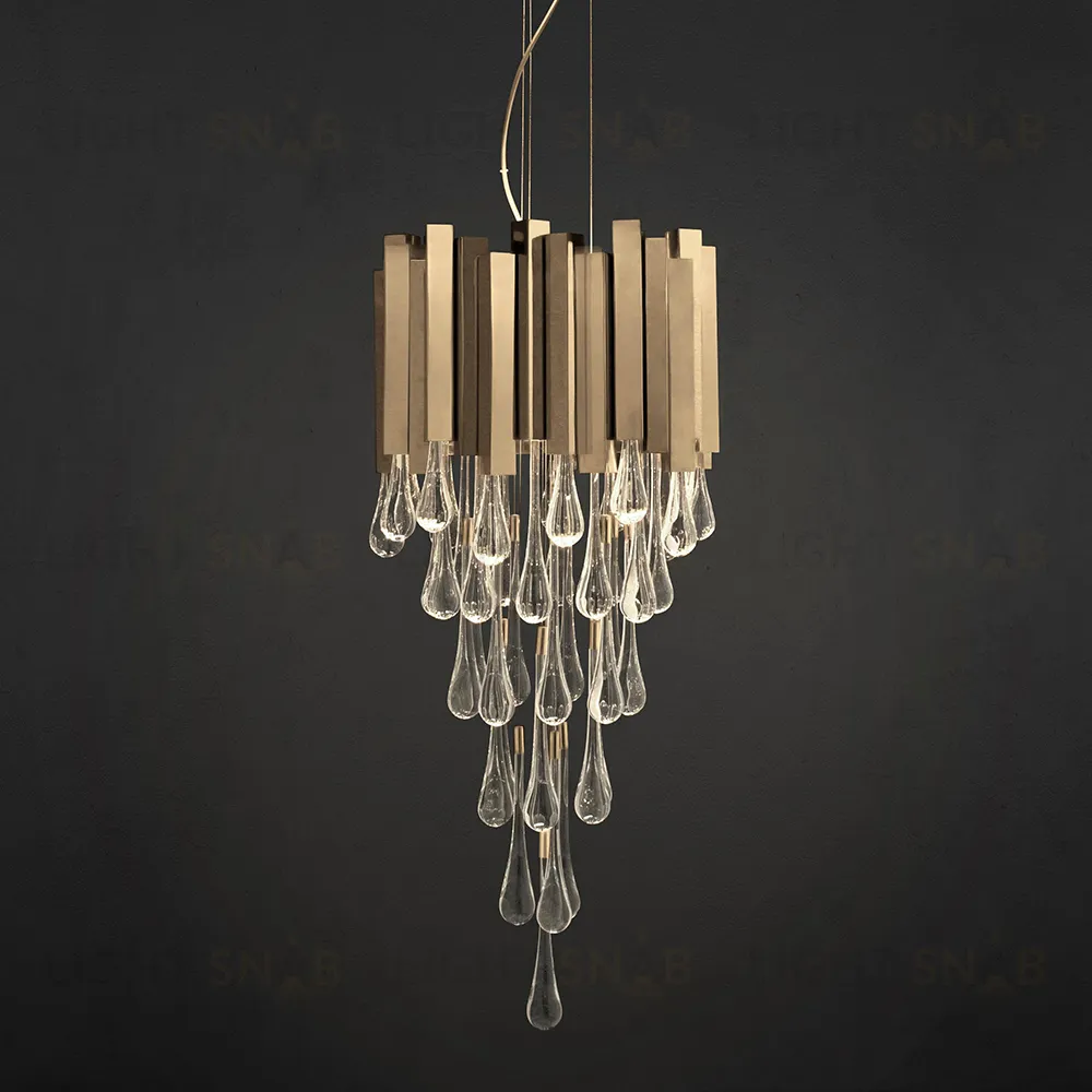 Люстра Trump 8 KM0988P-8 gold