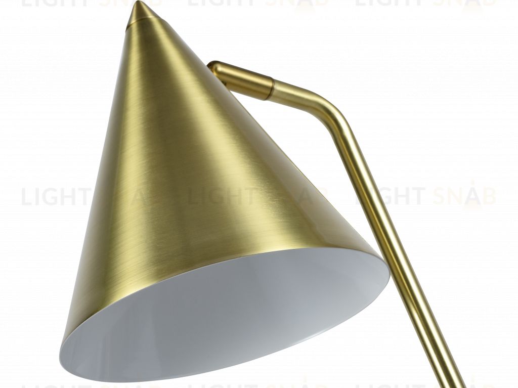 Настольная лампа латунь E14 беспроводная зарядка 45см Zortes DESKLIGHT ZRS.1066.06 ZRS.1066.06