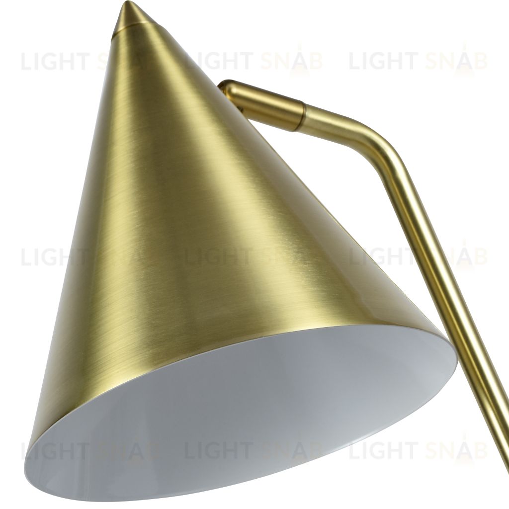 Настольная лампа латунь E14 беспроводная зарядка 45см Zortes DESKLIGHT ZRS.1066.06 ZRS.1066.06