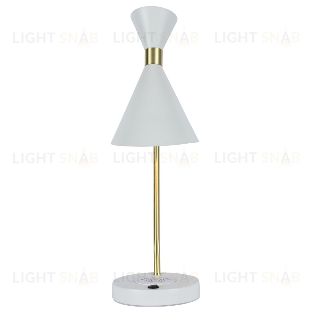 Настольный светильник с зарядкой для телефона Zortes DESKLIGHT ZRS.1066.05, Мощность - 40Вт, Тип лампы: E27, В - 25cm / Г - 50cm / Ш - 15cm ZRS.1066.05