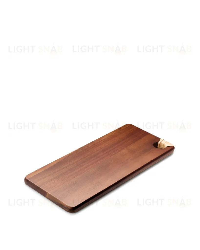 Sardis Сервировочная доска из древесины акации и ротанга 35 x 15 см 262061