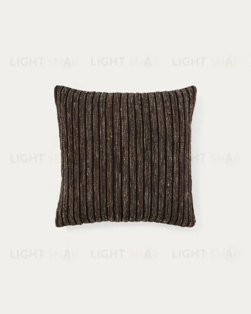 Чехол на подушку Anir из разноцветного шелка и хлопка 45 x 45 см 210710