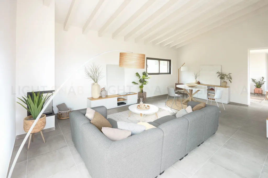 Flower Искусственная монстера в горшке из цемента 130 см 081740