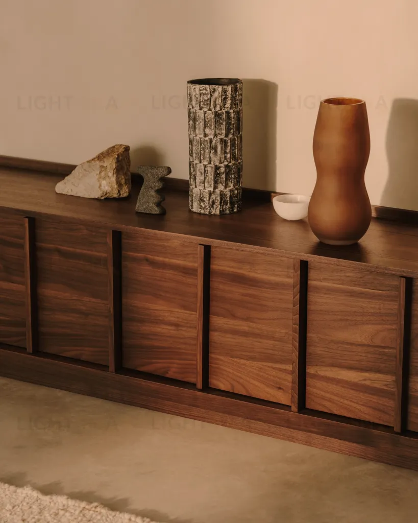 Arisa черная ваза из папье-маше, 31 см 205529