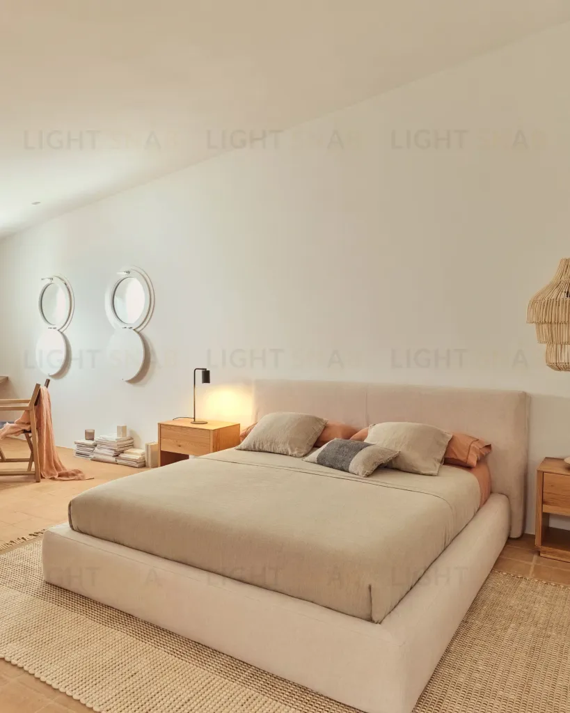 Чехол для подушки Lorin из льна зелёного цвета с бахромой 30 x 50 см 261923