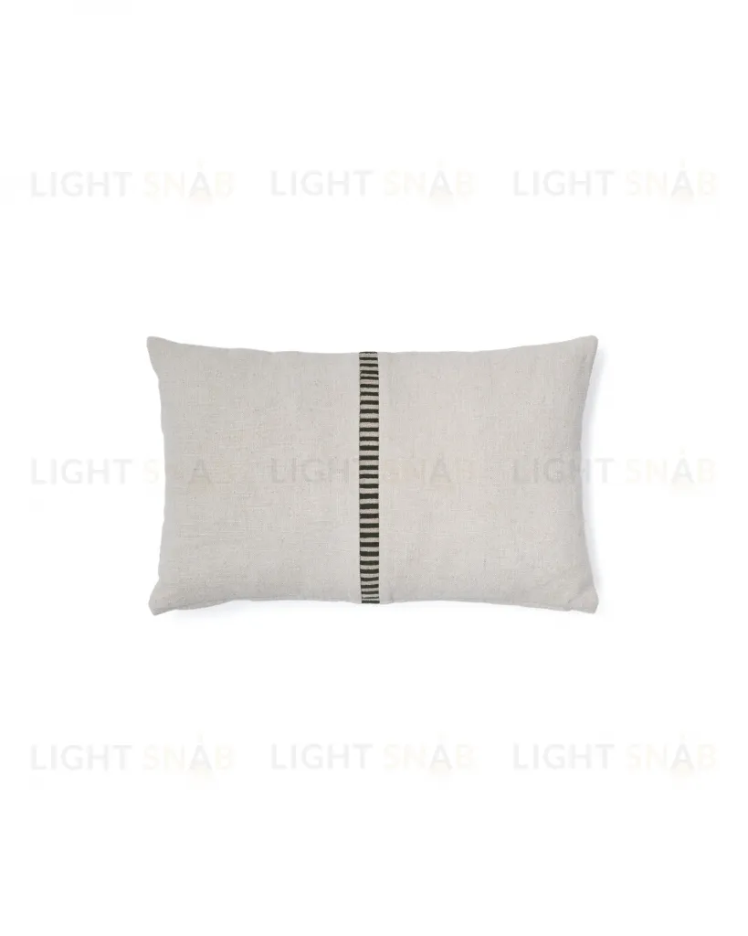 Ardit Чехол для подушки бежевого цвета с зеленой полосой 30 x 50 212120