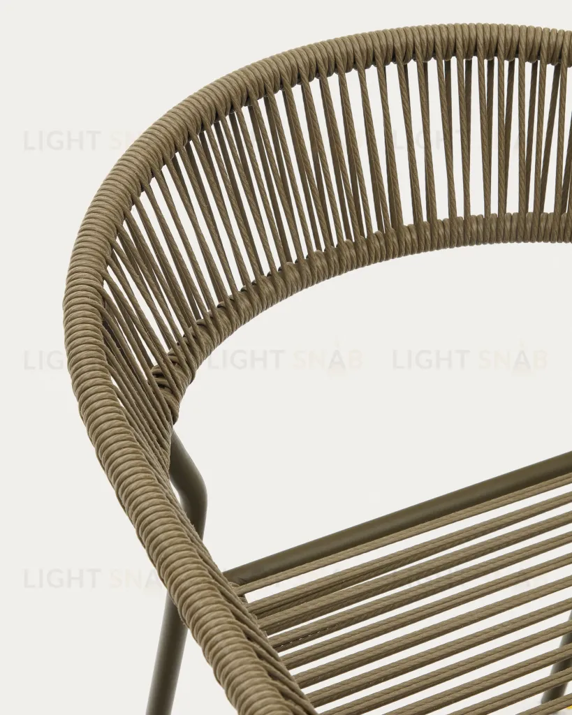 Futadera Садовый стул из зеленого шнура и зеленой стали 157019