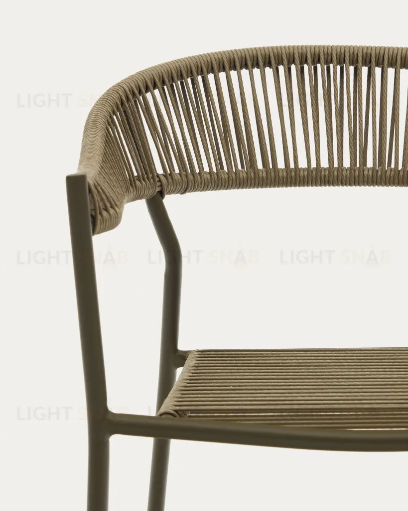 Futadera Садовый стул из зеленого шнура и зеленой стали 157019