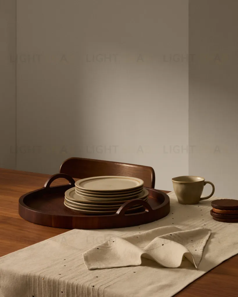 Поднос Zoa из акации в темной отделке FSC 100% 216281