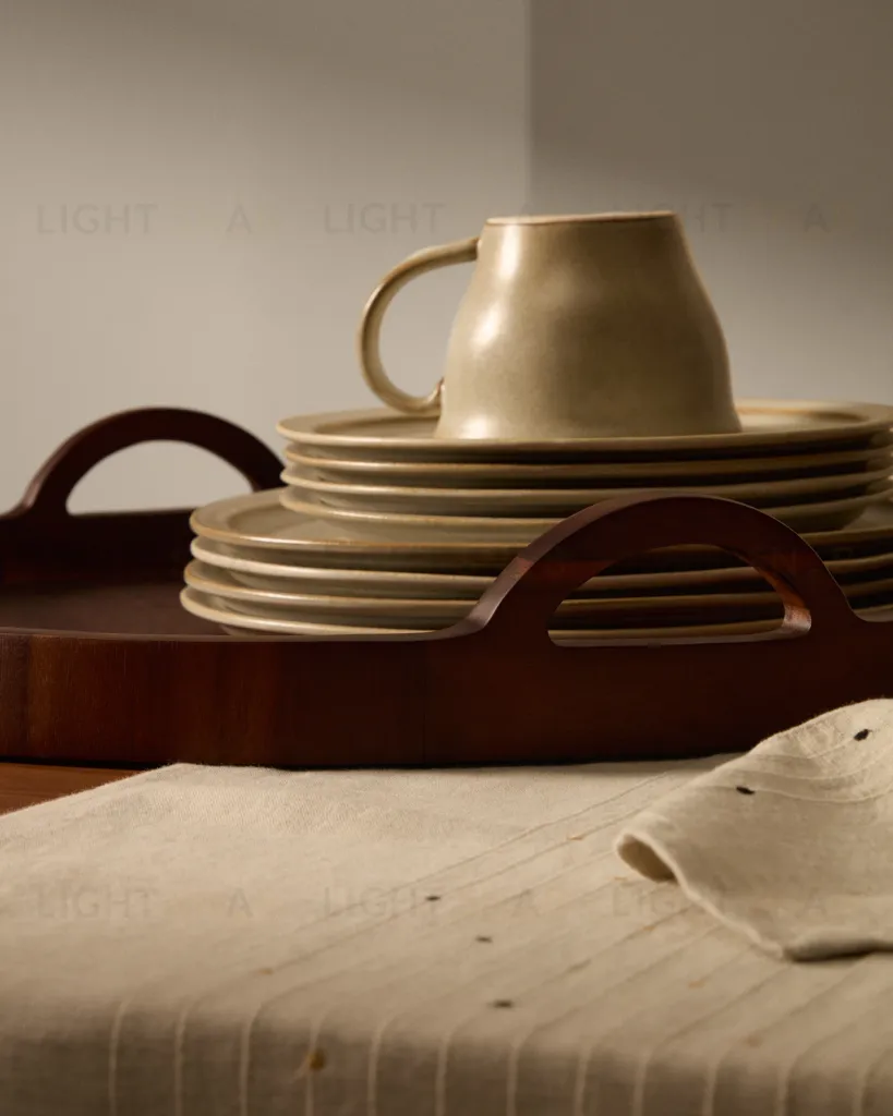 Поднос Zoa из акации в темной отделке FSC 100% 216281