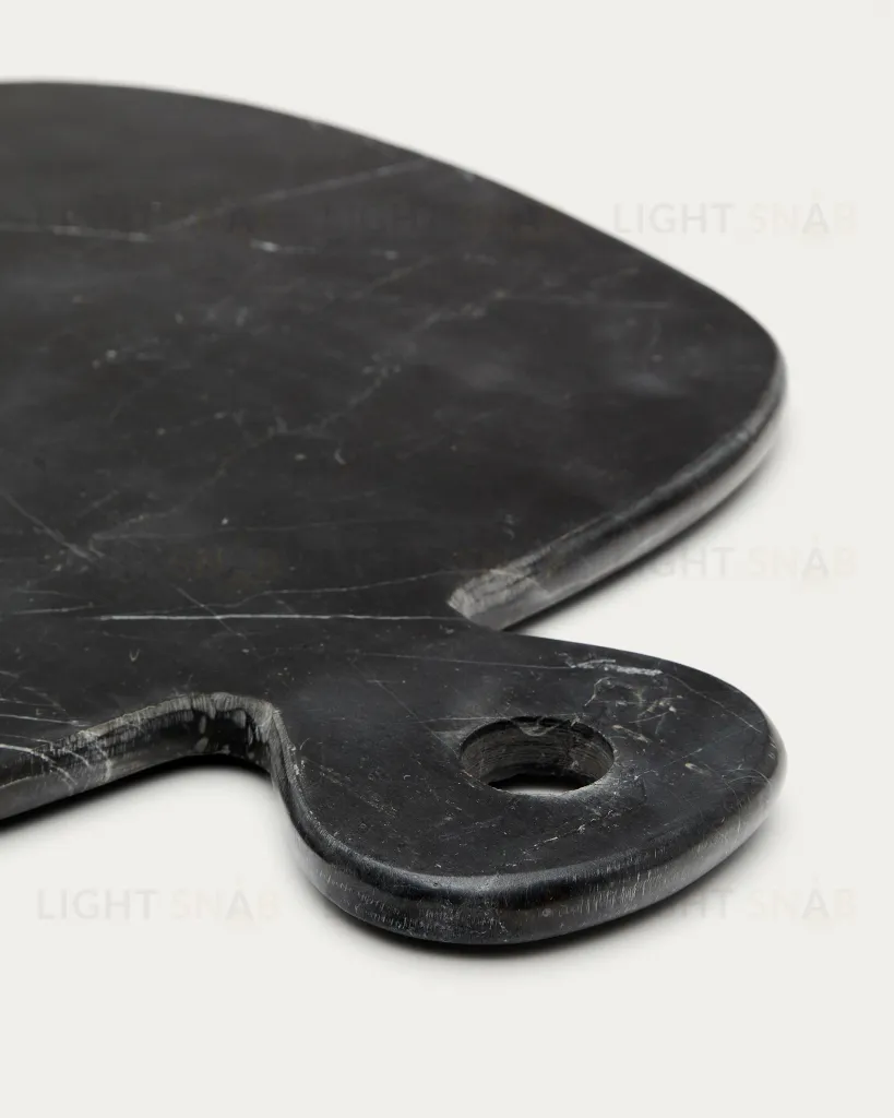 Сервировочная доска из черного мрамора Odar 210422