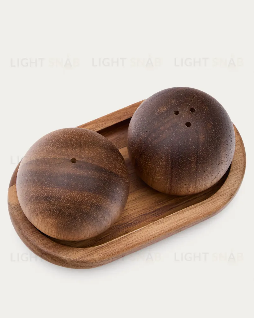 Nukha Набор солонка и перечница  из древесины акации 254167