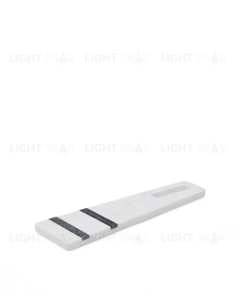 Cервировочная доска Nira из черно-белого мрамора 261997