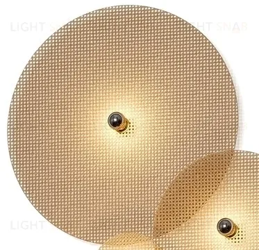 Бра Tan Tan A1053/5 см золотой металл + 1125/90 см черный ротанг  118947