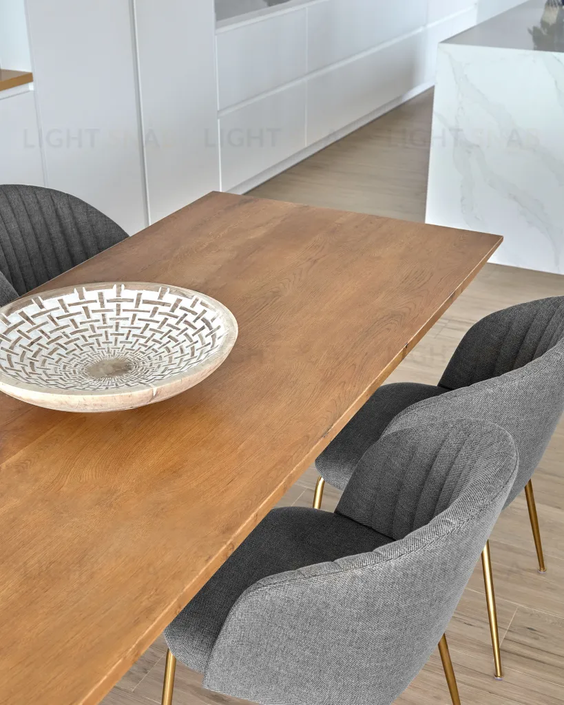 Настенная панель Mely из массива дерева альбиция белая Ø 50 см 101081