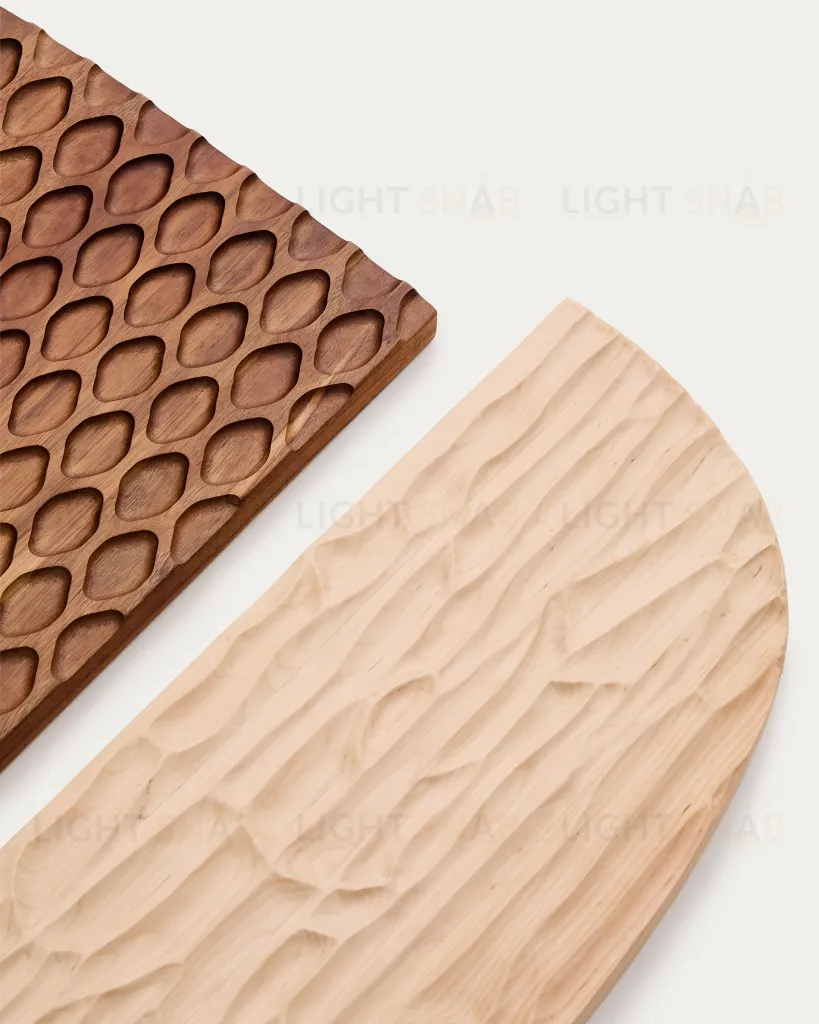 Trivax Стеновая панель из 3 частей из древесины акации 212376