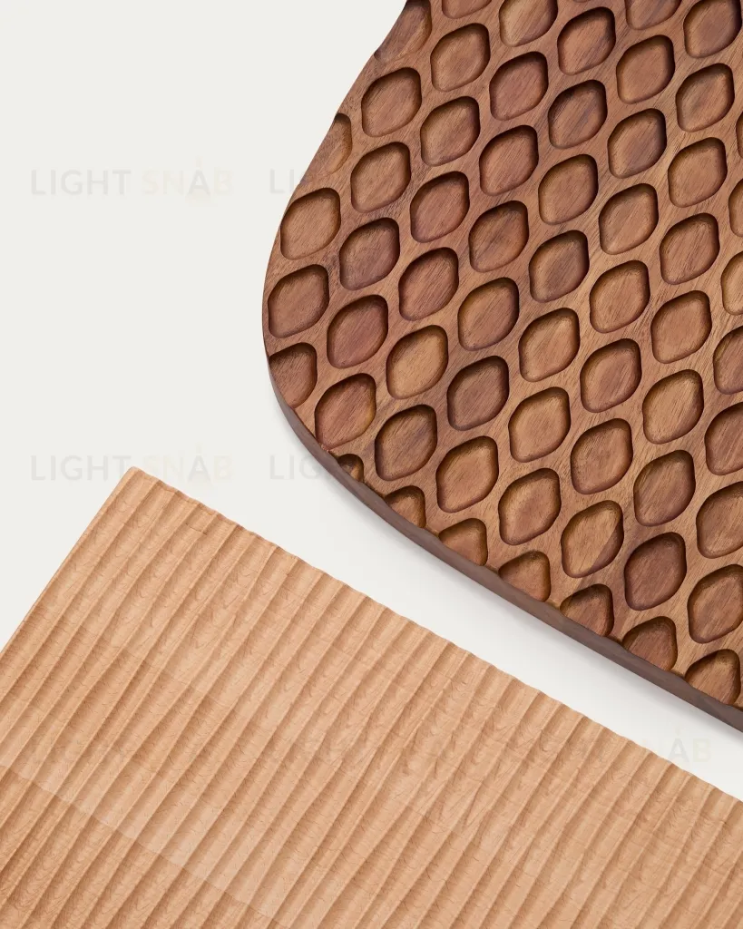 Trivax Стеновая панель из 3 частей из древесины акации 212376