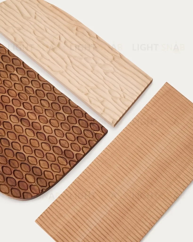 Trivax Стеновая панель из 3 частей из древесины акации 212376