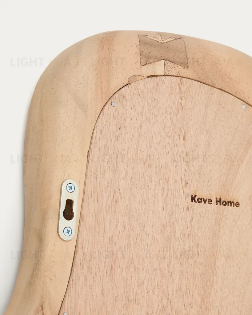 Selem Зеркало в деревянной раме с натуральной отделкой 68 x 44 см 193894