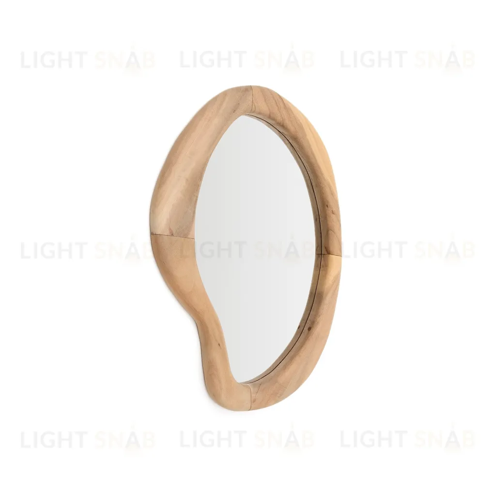 Selem Зеркало в деревянной раме с натуральной отделкой 68 x 44 см 193894