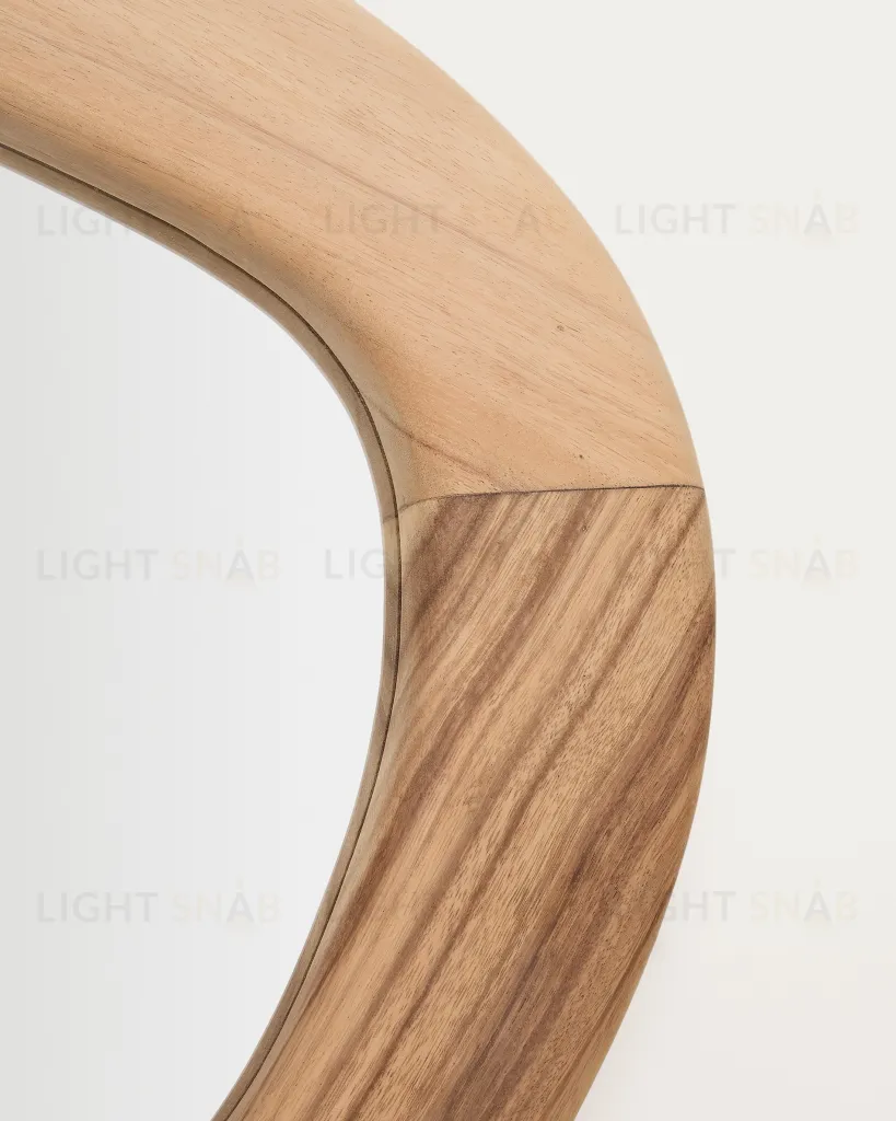 Selem Зеркало в деревянной раме с натуральной отделкой 60 x 107 см 193892