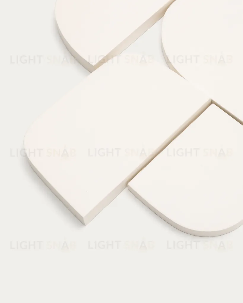 Настенная панель Danei бело-красная 50 x 30 см 209989