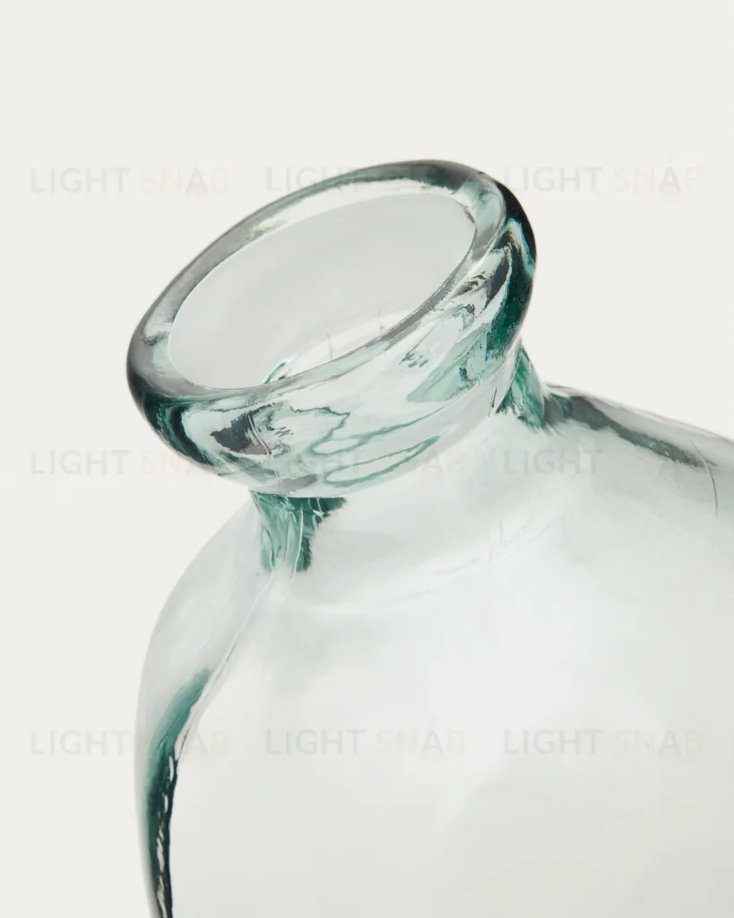 Brenna Ваза из 100 % переработанного прозрачного стекла 73 см 157706