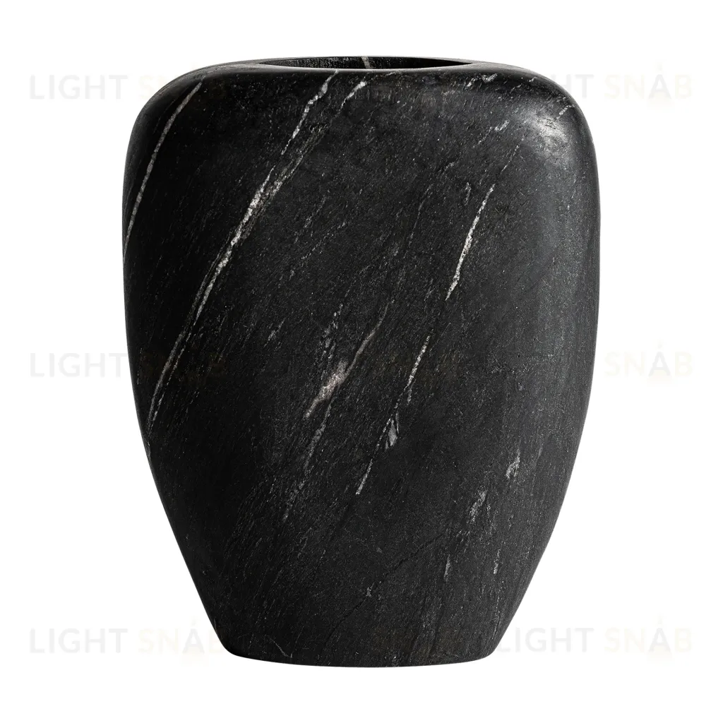 Ваза Levi черная высота 30 см 190295