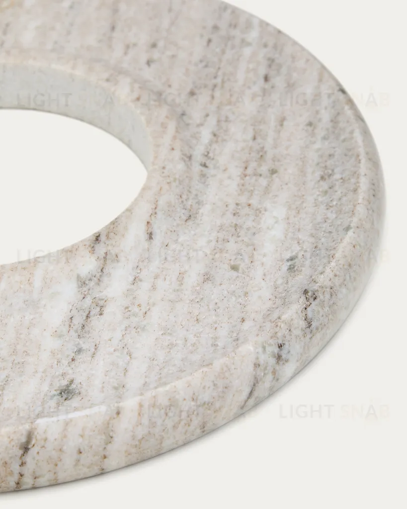 Поднос из бежевого мрамора Morel 210055