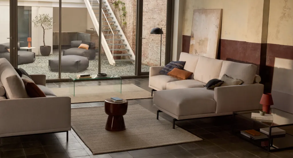 Абстрактная картина Silpa темно-бежевый 200 x 120 см 191650