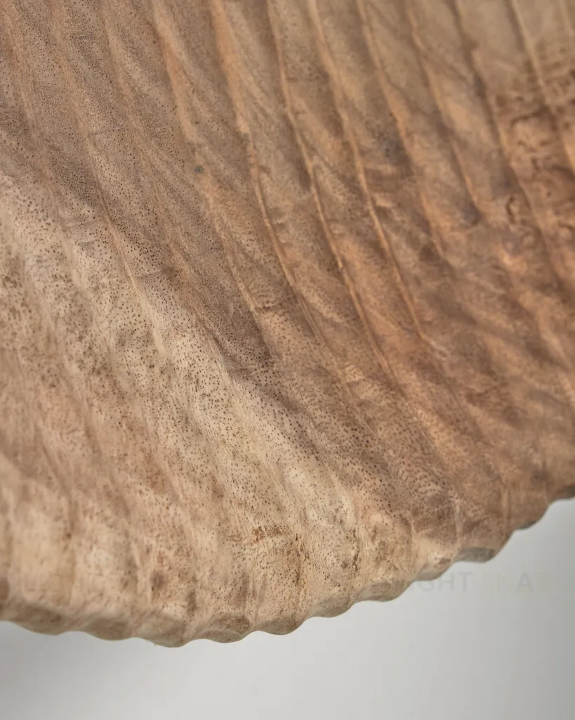 Настенная панель Mely из массива альбиции Ø 45 см 101076