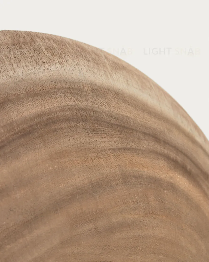 Настенная панель Mely из массива альбиции Ø 45 см 101076