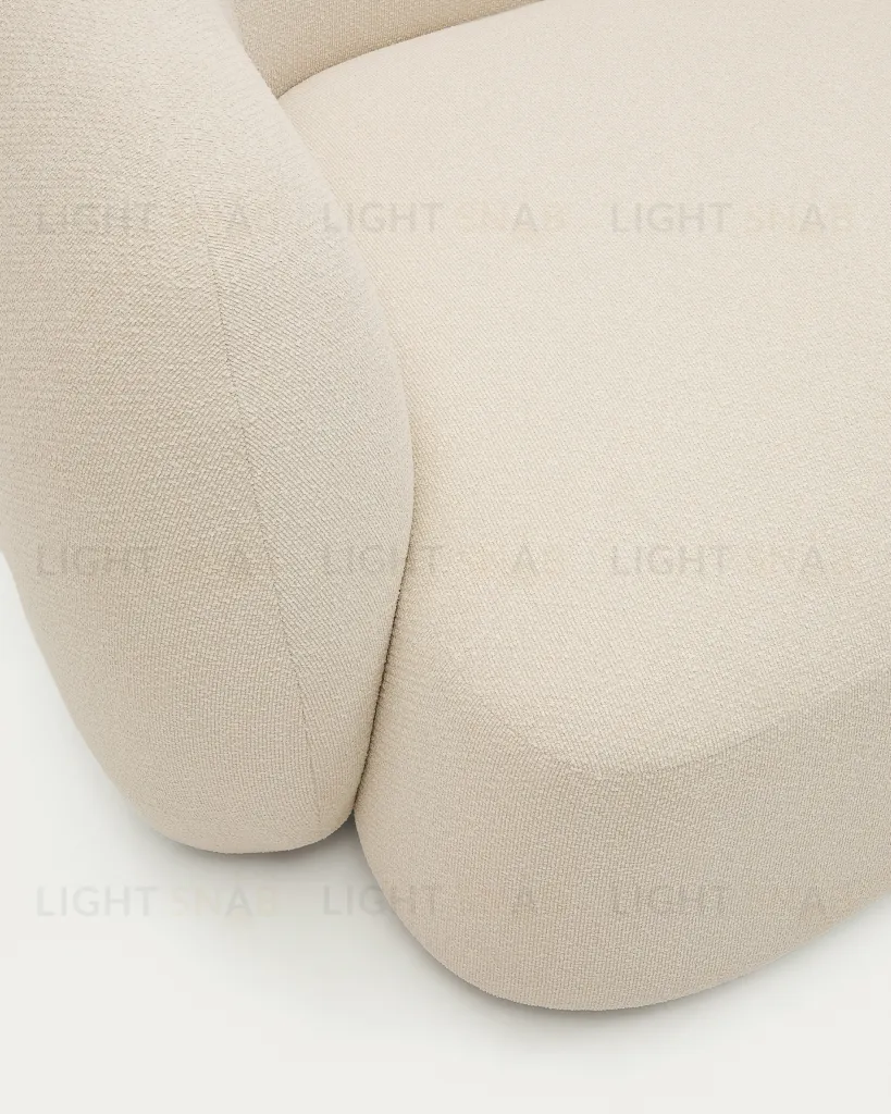 Модульный 2-местный диван Martina цвета экрю с правым шезлонгом 230 см 210035