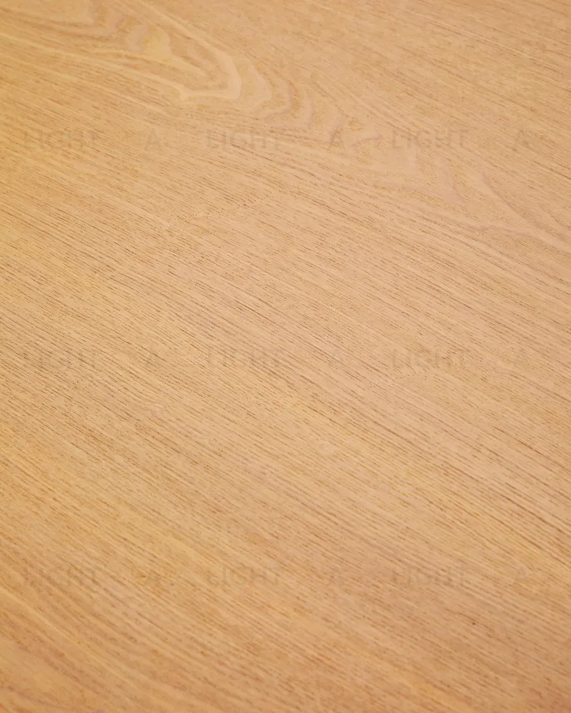 Круглый стол Indara из шпона и каучукового дерева с натуральной отделкой Ø100  251366