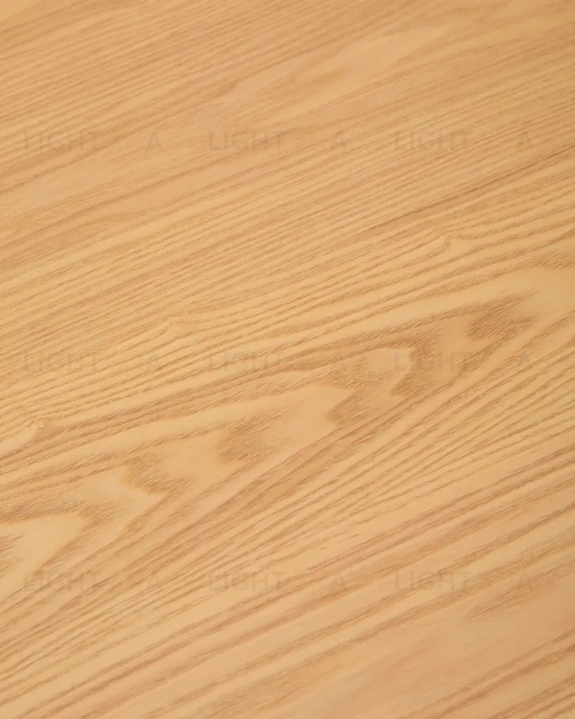 Стол Indara из шпона и каучукового дерева с натуральной отделкой 160 х 90 251565